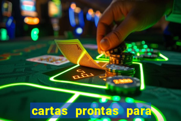 cartas prontas para retiro espiritual